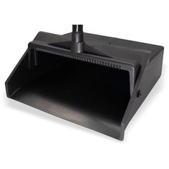 36142003 Lobby Dust Pan with 2-Piece Handle  - Black