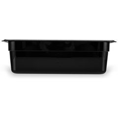 3086103 StorPlus™ High Heat Food Pan 1/3 Size, 4" Deep - Black