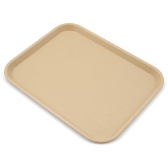 CT141806 Cafe® Fast Food Cafeteria Tray 14" x 18" - Beige