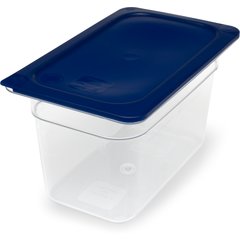 3068207 StorPlus™ Polycarbonate Food Pan 1/4 Size, 6" Deep - Clear