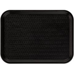 CT121603 Cafe® Fast Food Cafeteria Tray 12" x 16" - Black