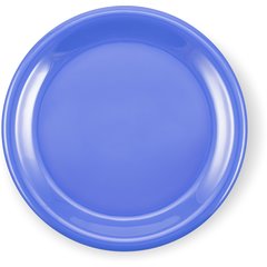 3300414 Sierrus™ Melamine Narrow Rim Dinner Plate 9" - Ocean Blue