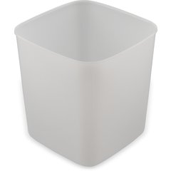 156802 StorPlus™ Polyethylene Space Saver Food Storage Container 8 qt - White