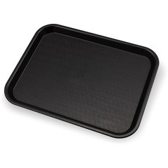 CT101403 Cafe® Fast Food Cafeteria Tray 10" x 14" - Black
