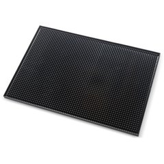 1060103 12" x 18" Service Mat 18", 12", 7/16" - Black