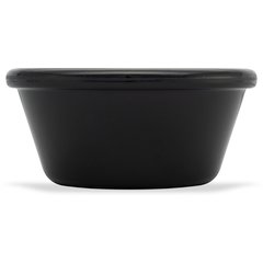 4312603 SAN Smooth Ramekin 6 oz - Black
