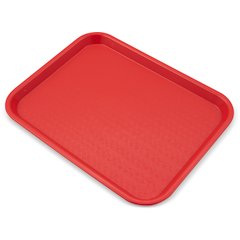 CT101405 Cafe® Fast Food Cafeteria Tray 10" x 14" - Red
