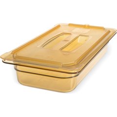 3086013 StorPlus™ High Heat Food Pan 1/3 Size, 2.5" Deep - Amber