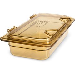 3086013 StorPlus™ High Heat Food Pan 1/3 Size, 2.5" Deep - Amber