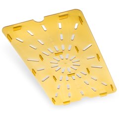 1041513 StorPlus™ High Heat Food Pan Drain Grate Full-Size - Amber
