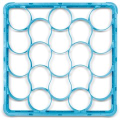 REW20S14 OptiClean™ NeWave™ Short Glass Rack Extender 20 Compartment - Carlisle Blue