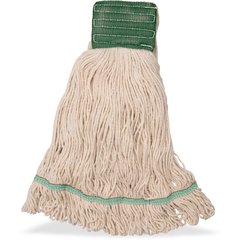 369120G00 GREASE RELEASE MED NATURAL LOOPED END MOP GREEN BA