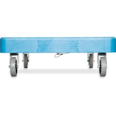 C223614 E-Z Glide™ Warewashing Rack Dolly Without Handle 22.5" x 22.5" x 8" - Blue