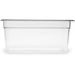 3066207 StorPlus™ Polycarbonate Food Pan 1/3 Size, 6" Deep - Clear