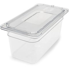 3066207 StorPlus™ Polycarbonate Food Pan 1/3 Size, 6" Deep - Clear