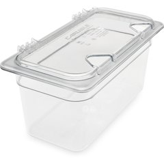 3066207 StorPlus™ Polycarbonate Food Pan 1/3 Size, 6" Deep - Clear