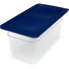 3066207 StorPlus™ Polycarbonate Food Pan 1/3 Size, 6" Deep - Clear