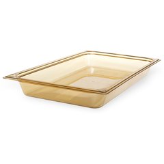 10400B13 StorPlus™ High Heat Food Pan Full-Size, 2.5" Deep - Amber