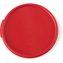 1077205 StorPlus™ Round Food Storage Container Lid 6 - 8 qt - Red