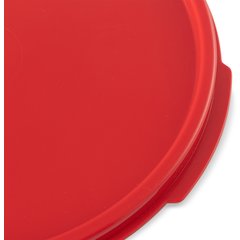 1077205 StorPlus™ Round Food Storage Container Lid 6 - 8 qt - Red