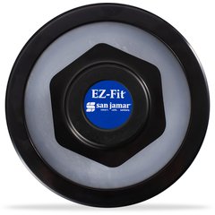 C2410C18 One-Size-Fits-All EZ-Fit® Cup Dispenser, Tube Length 18" - Black  - Black