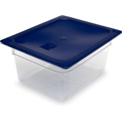 10222B07 StorPlus™ Polycarbonate Food Pan 1/2 Size, 6" Deep - Clear