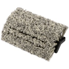 3649700 Flo-Pac® Flo-Thru Dual Surface Brush with Flagged Polystyrene Bristles 10" - Black