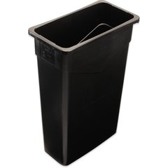 34202303 TrimLine™ Rectangle Waste Container 23 Gallon - Black