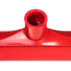 4007300 - Professional Double-Blade Rubber Squeegee With Zink Plated Handle  10 - Red