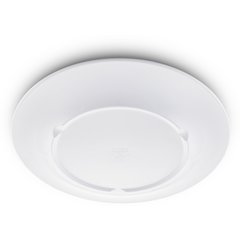 3302402 Sierrus™ Melamine Wide Rim Dinner Plate 12" - White