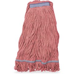 36942905 X-LRG RED LOOPED END MOP W/BLUE BAND - 4 PLY SYNTH
