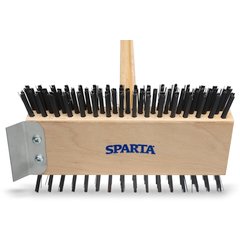 Carlisle 36372500 Oven & Grill Brush with Scraper, Stainless Steel Bristles and 30 Long