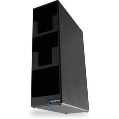 L2202 Lid and Straw Tower 3- Slot 20.25" x 7.25" x 15.25" - Black  - Black