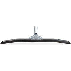 36324C00 24" Curved End Black Rubber Squeegee 24" - Black