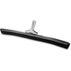 36324C00 24" Curved End Black Rubber Squeegee 24" - Black
