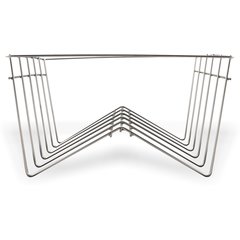 DX1173XC10 Dinex® Drying Cradle Insert for 1173 Series 18" x 17.50" x 10.50" - Stainless Steel
