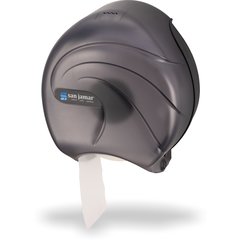 R2090TBK Oceans® Single 9" Jumbo Bath Tissue Dispenser, 3.25" core, Black Pearl  - Black