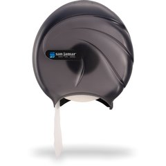 R2090TBK Oceans® Single 9" Jumbo Bath Tissue Dispenser, 3.25" core, Black Pearl  - Black