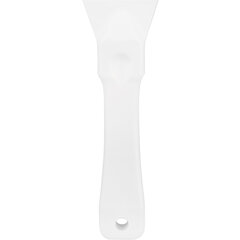 40230EC02 Plastic Handheld Scraper 3" - White