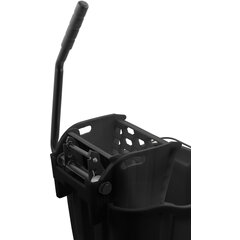 8690403 OmniFit™ 35qt Mop Bucket Combo: Side Press Wringer 35qt - Black