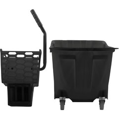 8690403 OmniFit™ 35qt Mop Bucket Combo: Side Press Wringer 35qt - Black