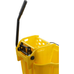 8690404 OmniFit™ 35qt Mop Bucket Combo: Side Press Wringer 35qt - Yellow