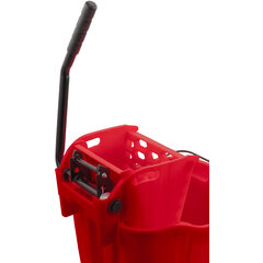 8690405 OmniFit™ 35qt Mop Bucket Combo: Side Press Wringer 35qt - Red