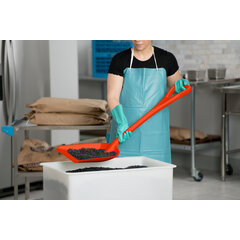 41077EC24 Sparta® Sanitary Shovel 13.75" x 16.5" - Orange