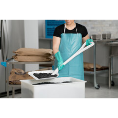 41077EC02 Sparta® Sanitary Shovel 13.75" x 16.5" - White