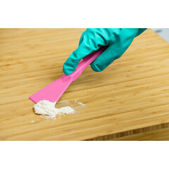 40230EC26 Plastic Handheld Scraper 3" - Bright Pink