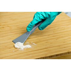 40230EC23 Plastic Handheld Scraper 3" - Gray