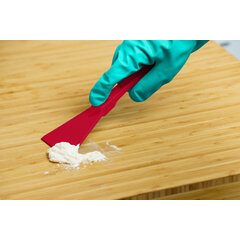 40230EC05 Plastic Handheld Scraper 3" - Red