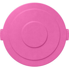 84105626 Bronco™ Round Waste Bin Trash Container Lid 55 Gallon - Bright Pink