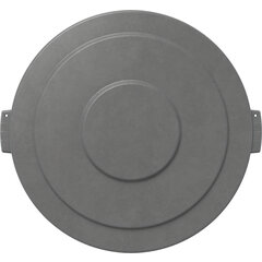 84102123 Bronco™ Round Waste Bin Trash Container Lid 20 Gallon - Gray